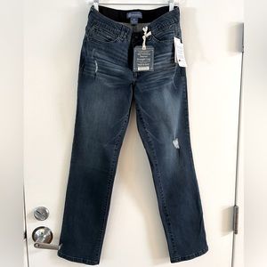 Democracy Ab Solution Straigh Leg Jeans, size 12